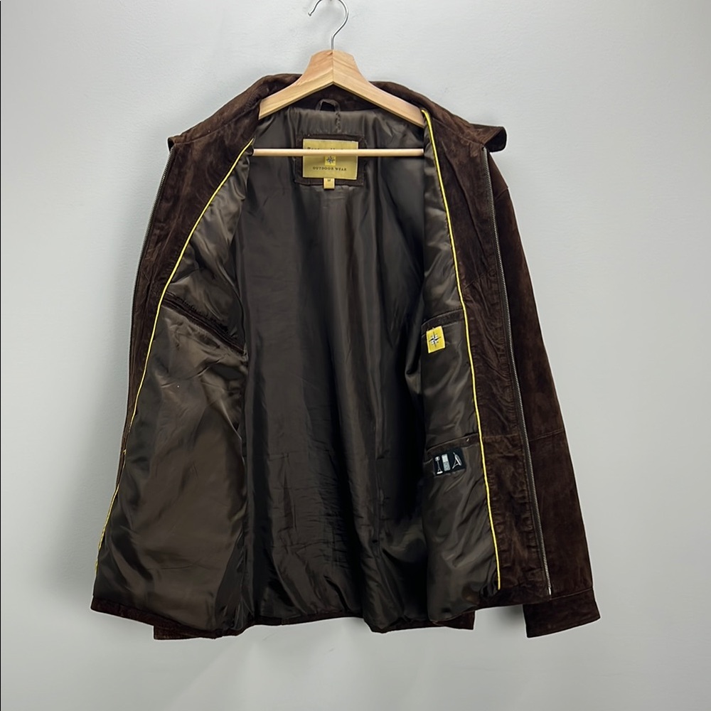 Vintage Brown Men's Jacket - Picture 5 of 10